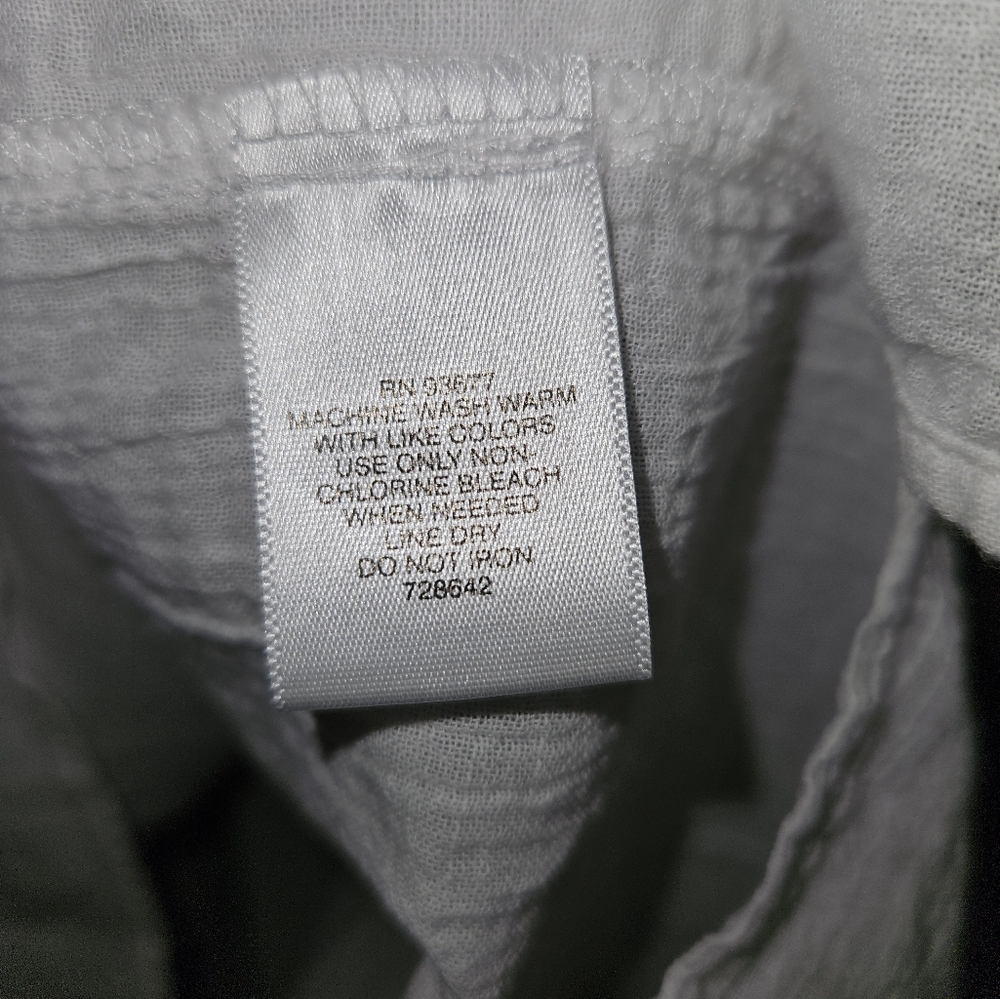 1X Liz Claiborne peasant top - Picture 3 of 3